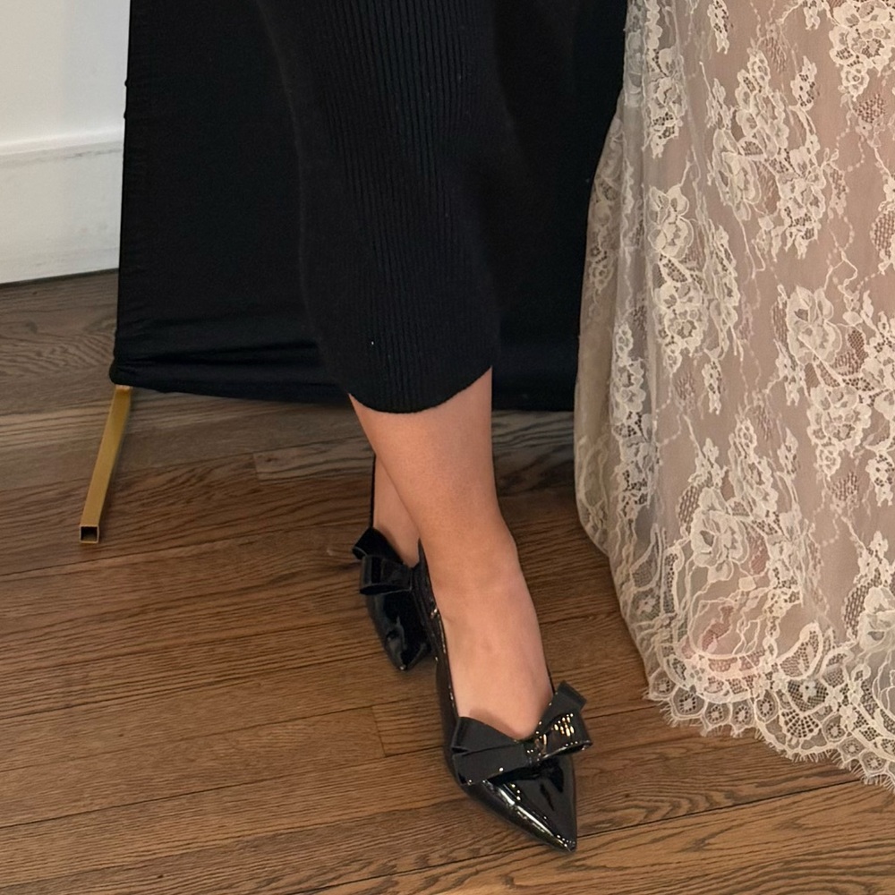 Marc Fisher Bow Slingback Pumps - Picture 7 of 7